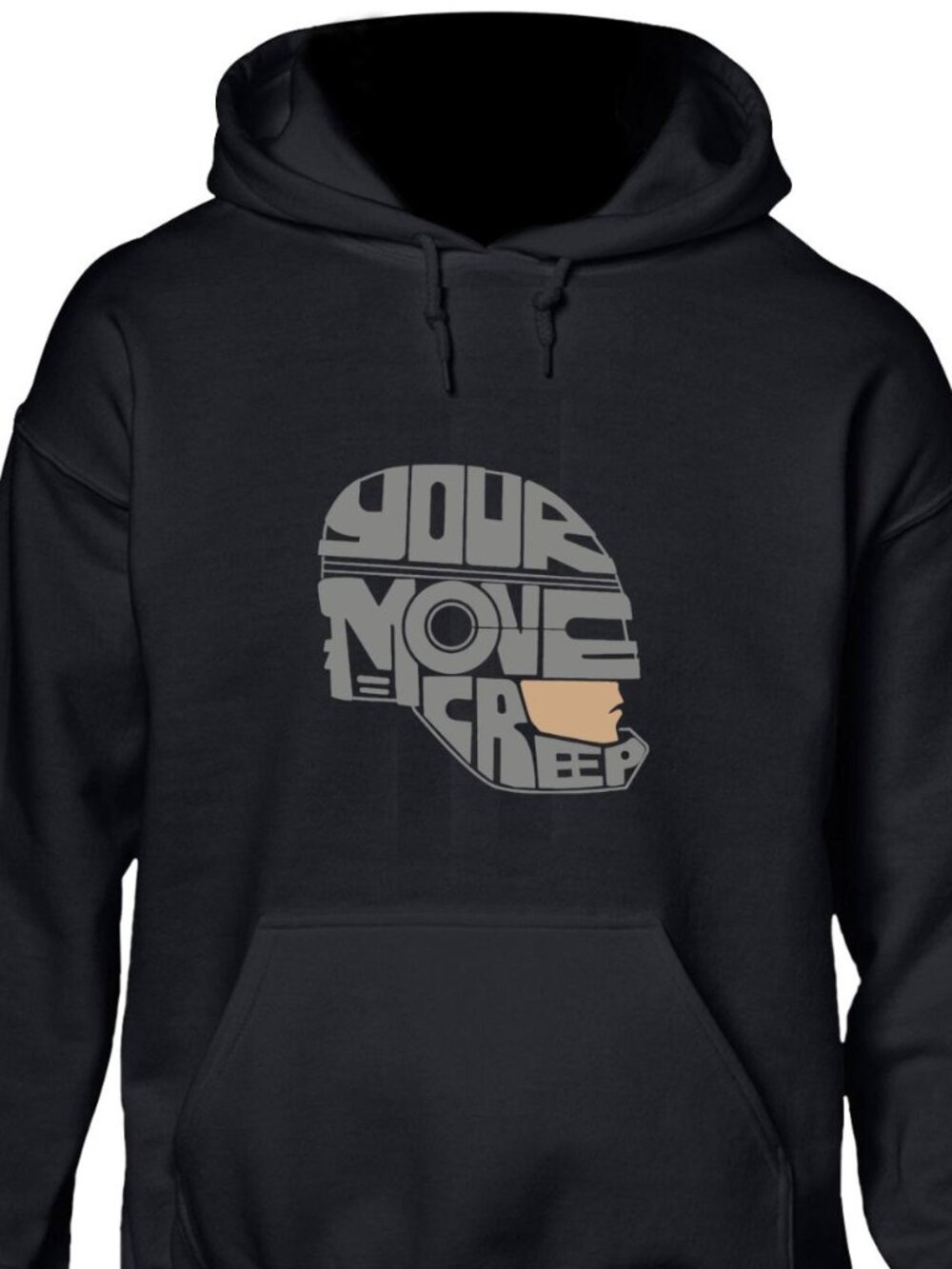 New Your Move Creep Black Hoodie Fleece Sweatshirt
